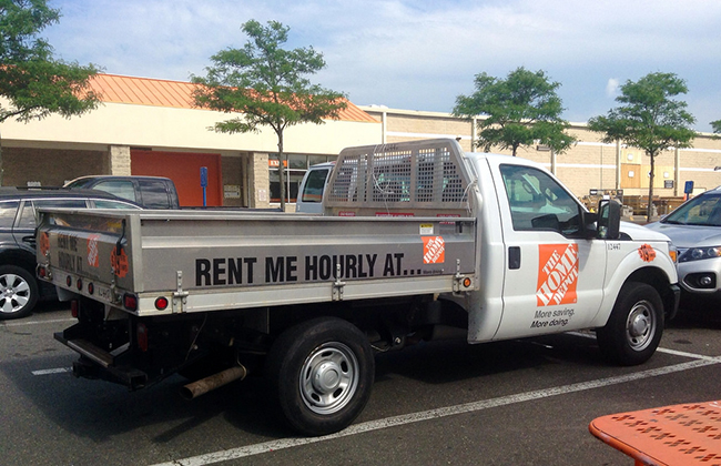Home Depot Truck Rental Cost Per Hour  Insured By Ross
