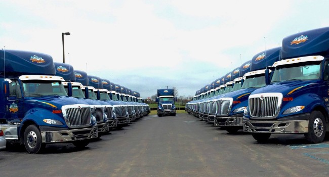 Proficient auto transport truckers report