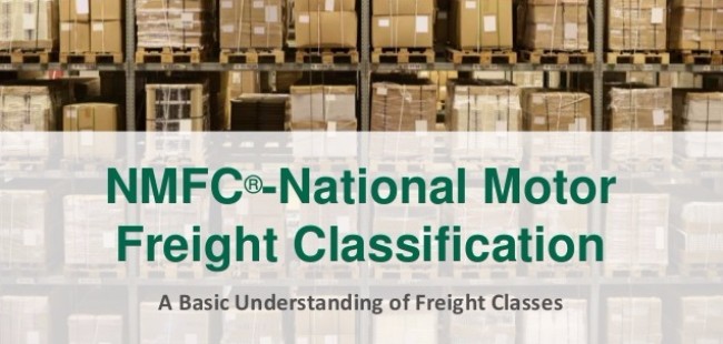 Freight Class Chart Pdf