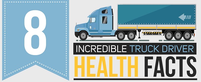 8 Incredible Truck Driver Health Facts [INFOGRAPHIC]