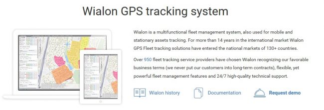 ELD Solutions: software and apps based on Wialon - GPS vehicle