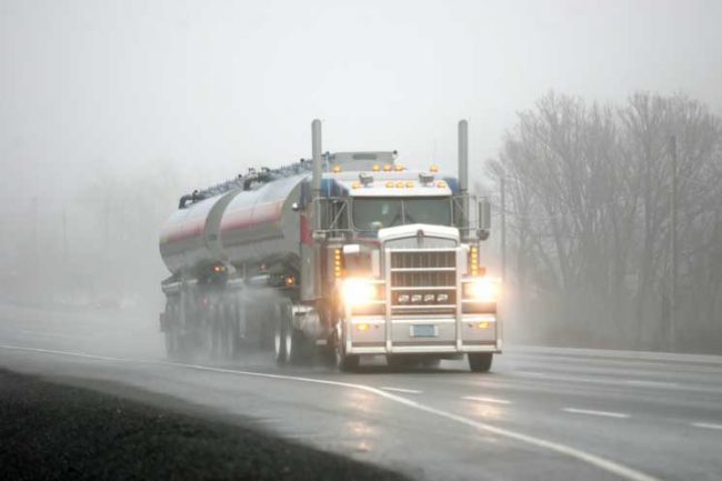commercial motor vehicle safety Visibility and Fog 