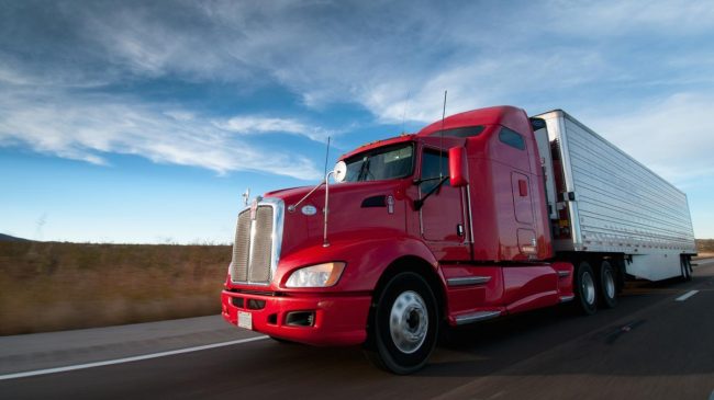 hiring the right OTR truck driver red truck