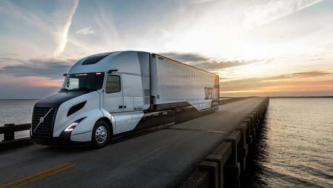 Volvo as one of the best semi truck models