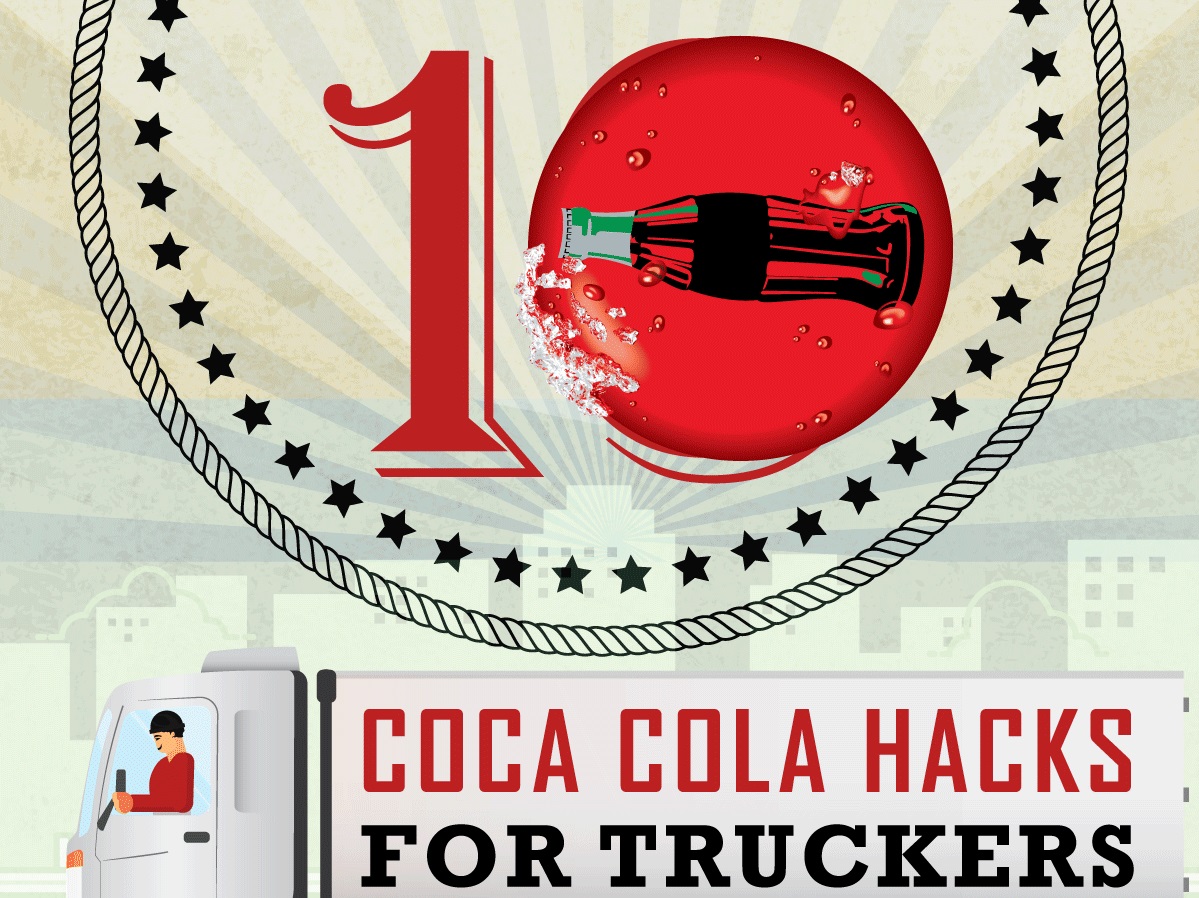 INFOGRAPHIC: 10 Coca-Cola Hacks For Truckers