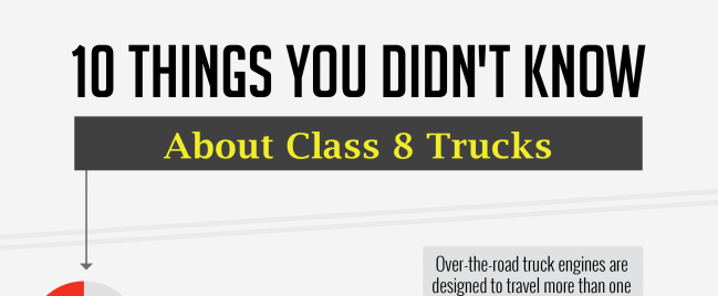 INFOGRAPHIC: 10 Things You Didn’t Know About Class 8 Trucks